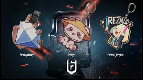 r6 streamer charms y9s1|Rainbow Six Siege Y9S1 Streamer Charms: Frankystrings, .